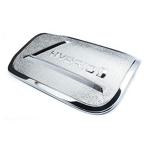 Yorten Tanque de combustível tampa da caixa de gás tampa tampa da porta guarnição cromada compatível