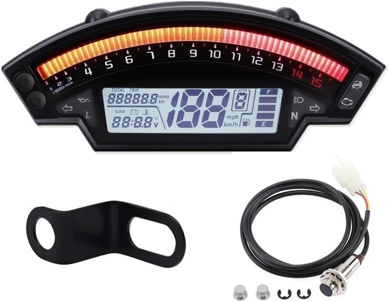 Motorcycle Digital Meter Motorcycle Digital Speed Meter Odometer for ZX10R 2011 2012 2013 2014 2015 2016