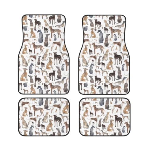 Alfombrillas para coche de galgo evitan manchas de barro alfombrillas antideslizantes de perro