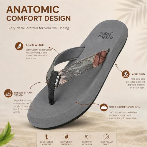 Image of ORTHO JOY Fancy Doctor Slipper || Orthopedic Fashionable /Comfortable slipper for Women