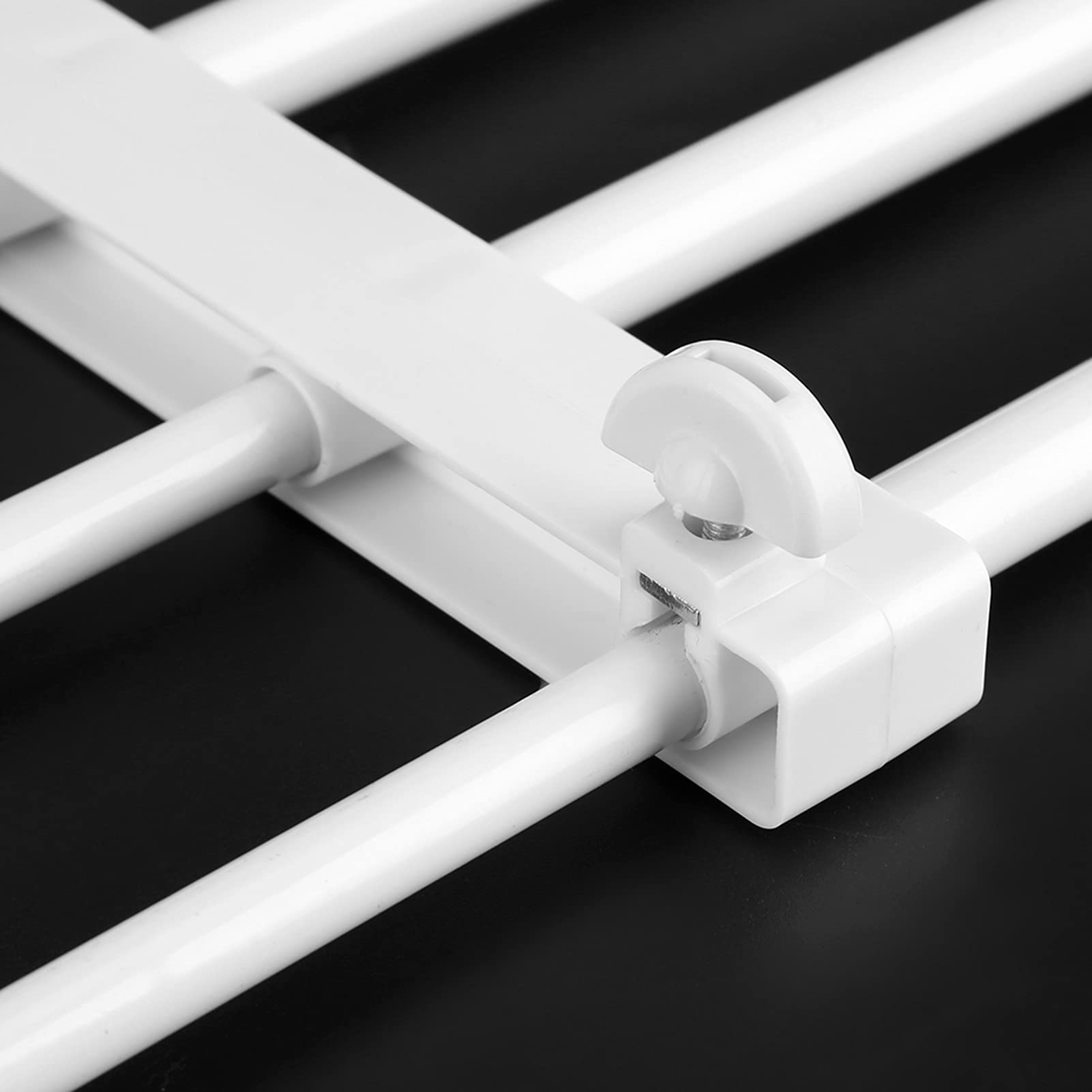 Étagère De Rangement Télescopique Réglable, étagère De Séparation Pour Armoire, Armoire, Placard, Facile à Installer, Capacité De Charge Stable, Plaque En Matériau PP, Gain De