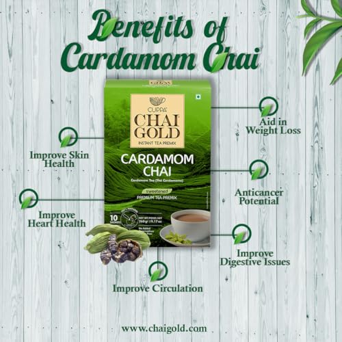 Té instantáneo Cardamom 10 unidades miniatura 2