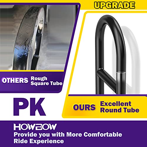 Golf Cart Rear Seat Grab Bar For Ezgo Club Car Yamaha, Universal Golf Cart Safety Back Seat Round Pipe Handle Rail 27"-34" Adjustable Height For Txt Ds Rxv, Heavy Duty Thicken Golf Cart Accessories #TOP2