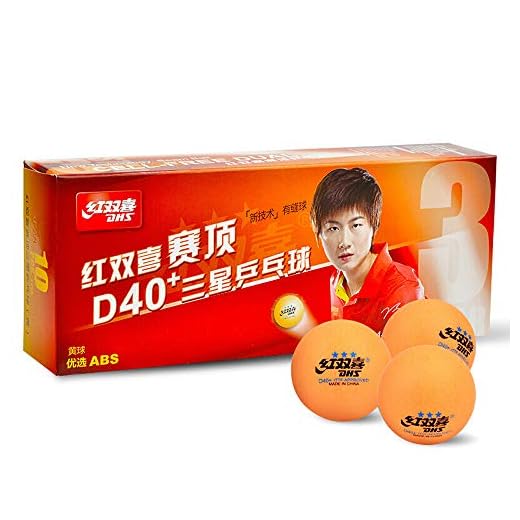 10 Bolas Tênis De Mesa Dhs 40+ Profissional