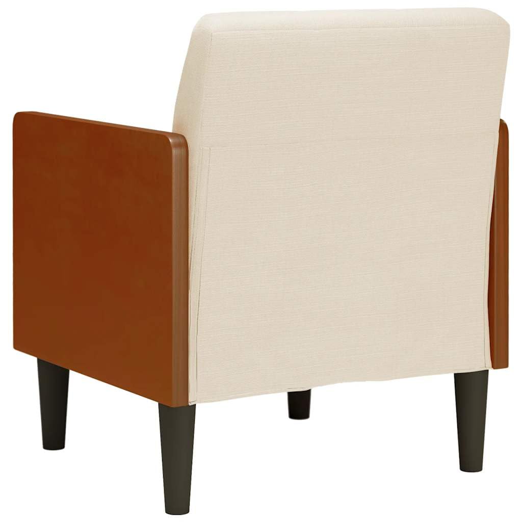 Générique Fotel lniany z podłokietnikami 55 cm