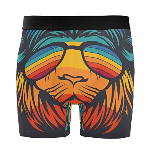 Bóxer para hombre de algodón elástico para uso diario Vnurnrn