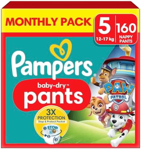 Pampers Baby-Dry Paw Patrol Nappy Pants Size 5 - View 4