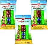 KT Kaytee 3 Count CritterTrail Fun-nels Tubes Value Packs, 5 Tubes and 4 Connector Rings Each