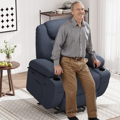 Sillón elétrico reclinable con elevación para adulto miniatura 5