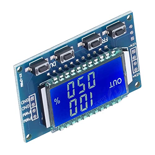 Generator, Duty Cycle Module 1HZ~150KHZ LCD Display for Motor Control Driver for Experimental Development