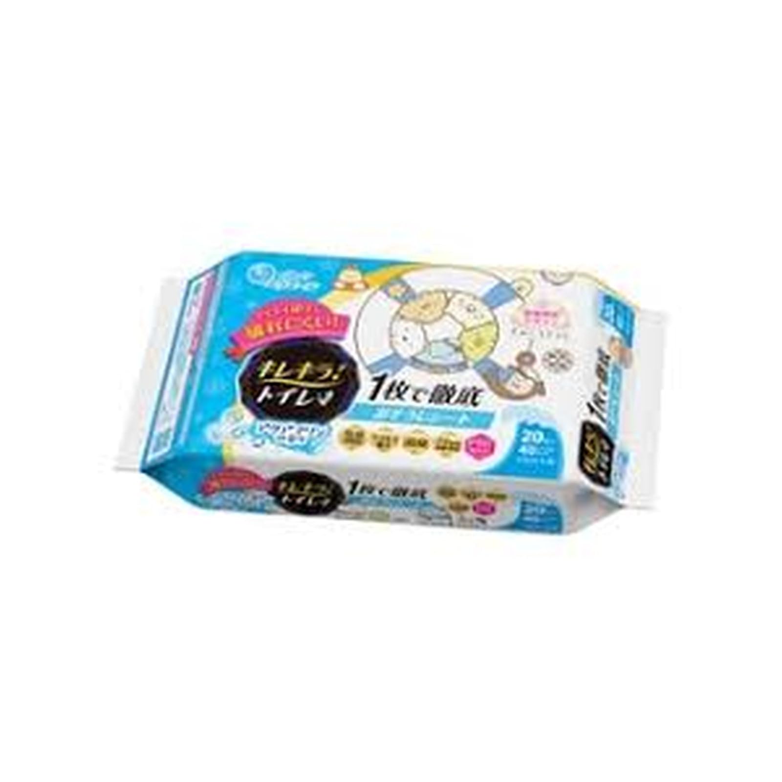 Amazon | キ レ キ ラ ！ トイレクリーナー 詰替 20枚（10枚×2P） すみ