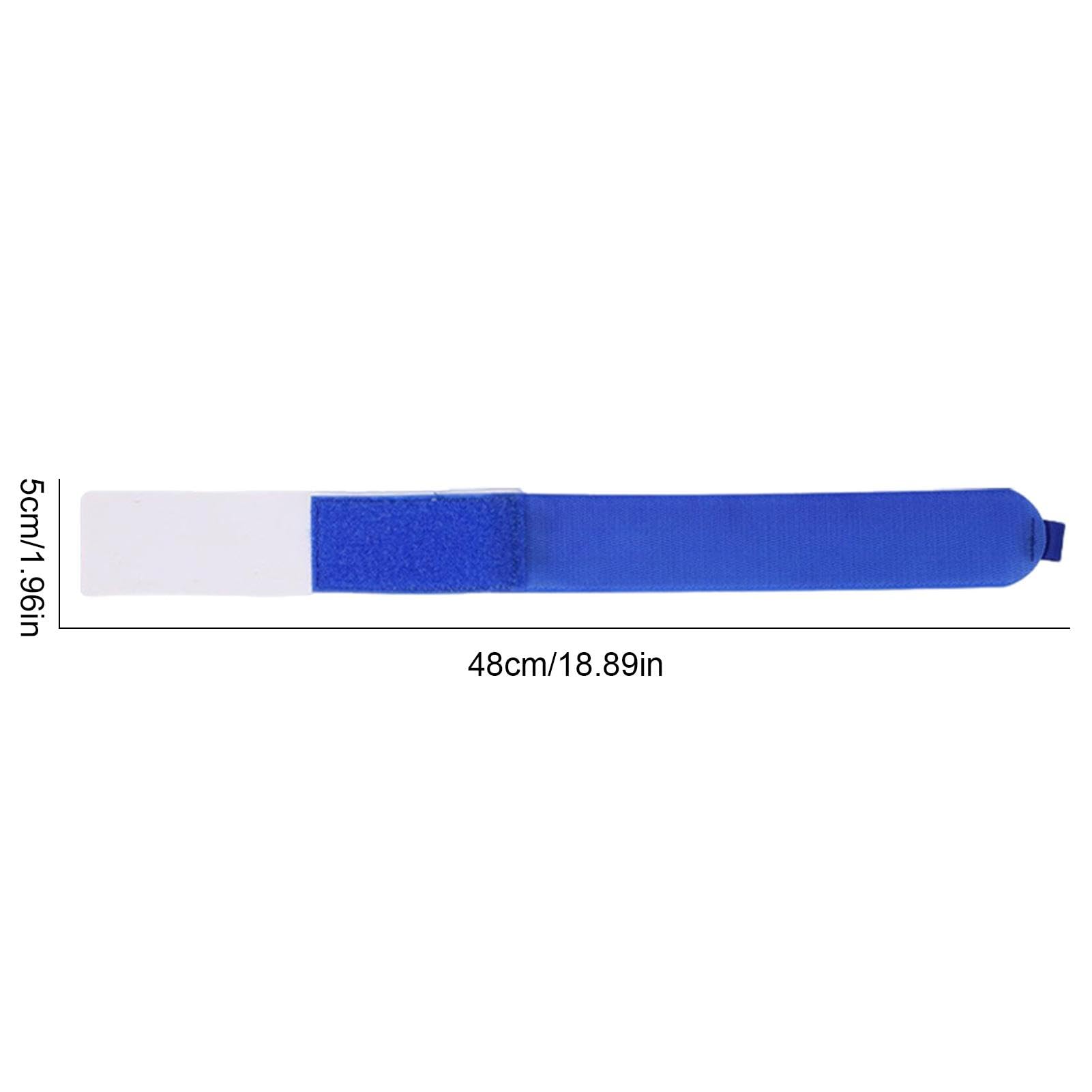 8 Cinghie Ferma Sci Regolabili Con Protezione In EVA - Blu E Nero Per Sport Invernali