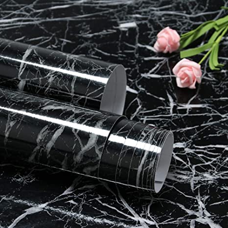 See full amazon price history chart for Cosmos Star™ Black Peel and Stick Wallpaper Marble Counter Top Stick on Film Backsplash Self Adhesive Wallpaper for Kitchen Cabinet, Bathroom (12 x 60 inch) Cosmos Star™ Black Peel and Stick Wallpaper Marble Counter Top Stick on Film Backsplash Self Adhesive Wallpaper for Kitchen Cabinet, Bathroom (12 x 60 inch) (B0BGLJCNJ4) Amazon Price History, Amazon Price Tracker