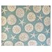 Gertmenian 21269 Nautical Tropical Outdoor Patio Rugs, 8x10 Large, Starfish Green