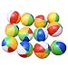 FairyStar Inflatable 12" Beach Balls (12 Pack) - Rainbow Color Gifts for Party Favors and Pool Play