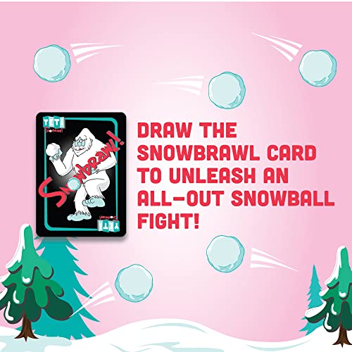 Big Discoveries Yeti Snowbrawl A Snowball Stacking Brawl Card Game For The Whole Family | Includes 40 Snow Balls - Fun Board Game For Kids, Teens, Adults, And Families #TOP3
