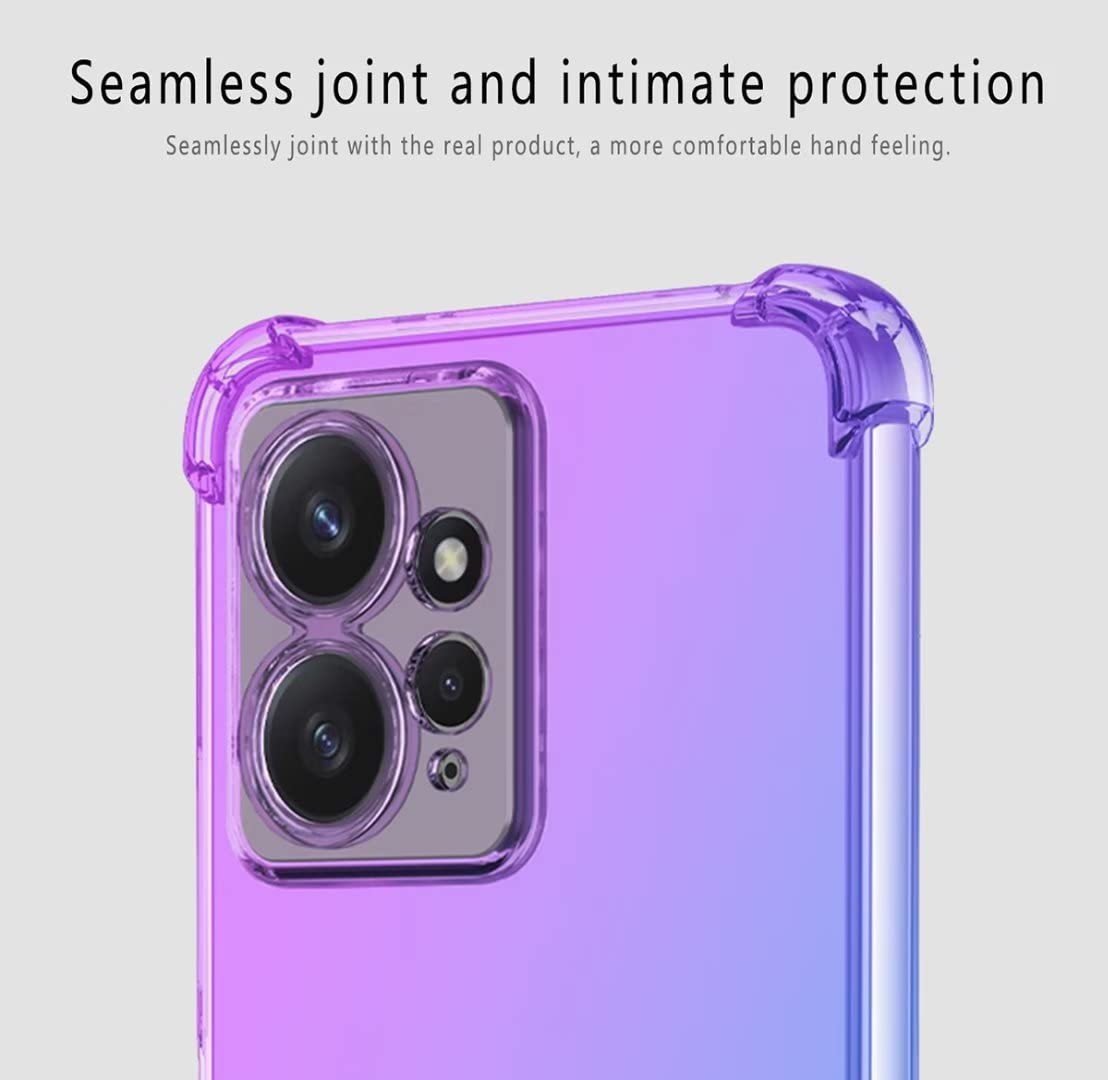 JIAFEI Cover Armor Per Xiaomi Redmi Note 12S 4G – Custodia Antiurto Con Anello Metallico E Copriobiettivo Scorrevole, Rosso