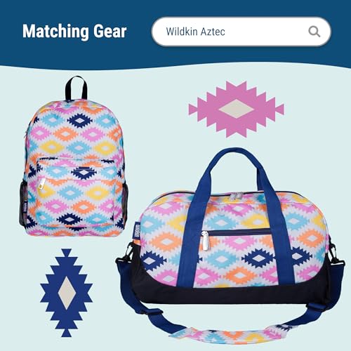 Image of Wildkin Kids Insulated Lunch Bag - Reusable, Ideal for Hot /Cold Snacks, School & Travel - Aztec