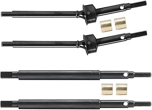 Amazon: RCBOYZ Carbon Steel +5mm Extended CVD Front Rear Axle
