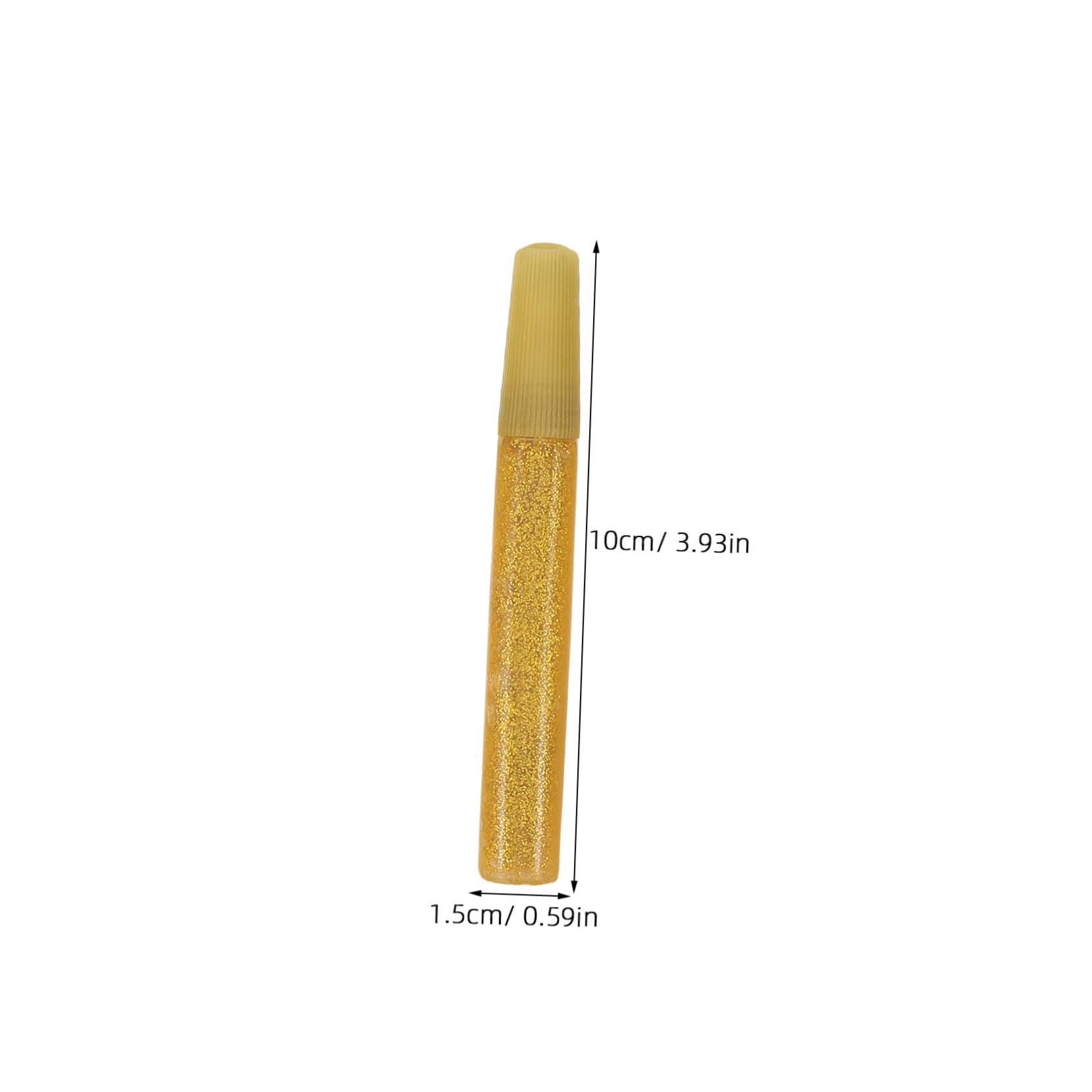 Glitzer Klebestifte Gold 50 Stück 10 Ml Für Kinder Basteln Malen Selbstgemacht Kunstprojekte Präzise Anwendung