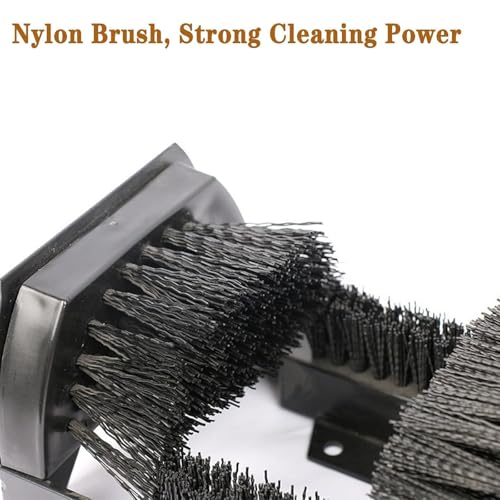 Szczotka do butów - mocny nylonowy środek czyszczący do usuwania błota, błota pośniegowego i śniegu z obuwia - idealny na pola golfowe, rancza i nie tylko