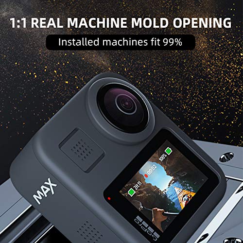 ParaPace 45M Waterproof Housing Case for Gopro Max,Action Camera Underwater Diving Protective Shell with Bracket Accessories - Thumbnail 2