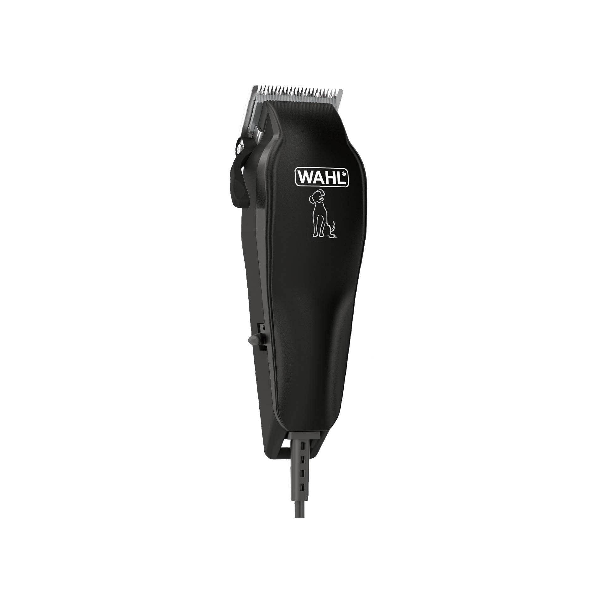 Wahl Tondeuse Basic, Outil de toilettage pour Chiens et Chats, Retouche du Pelage de l'animal, Tondeuse Filaire silencieuse, Tête de Coupe en Acier à Haute teneur en Carbone affûtées avec précision.