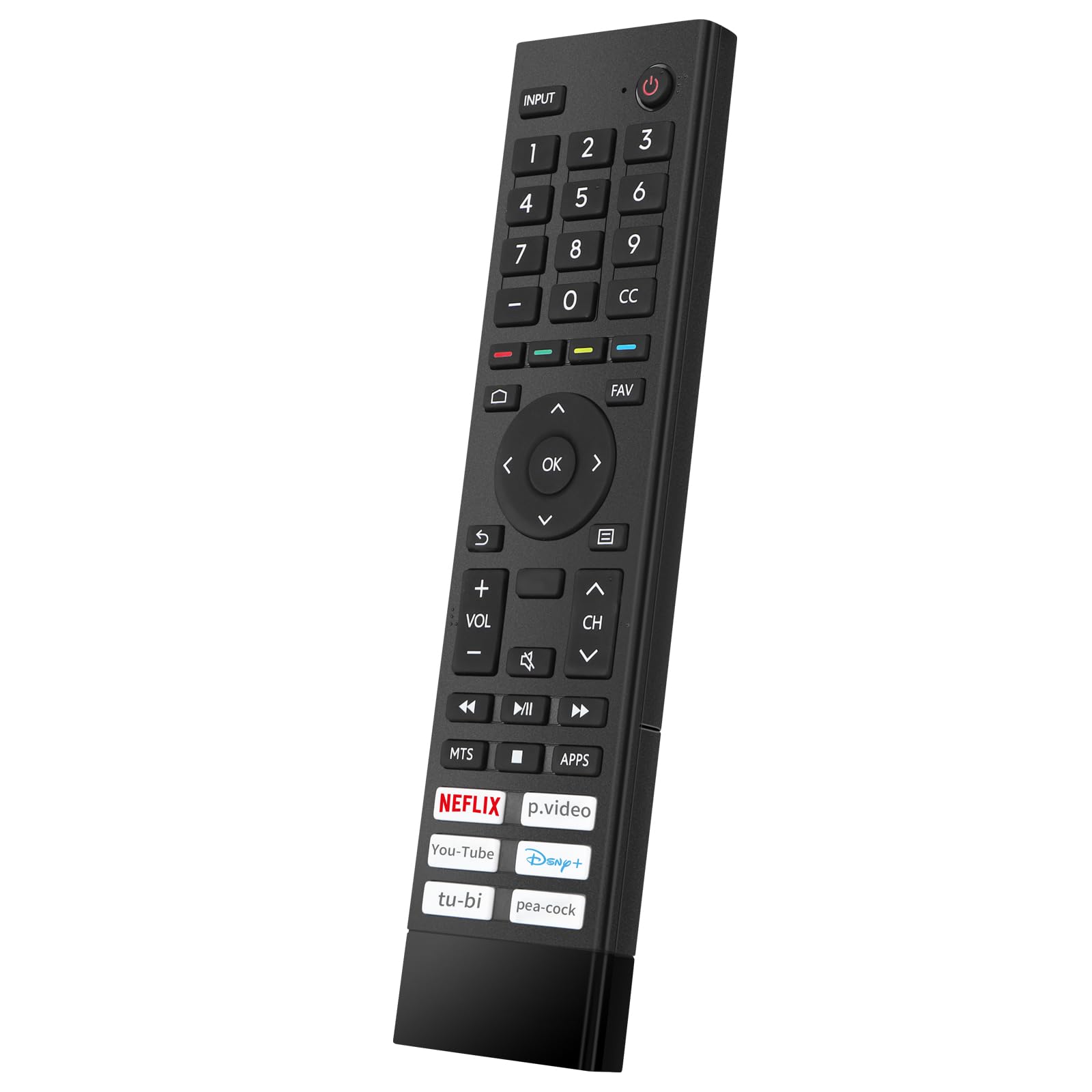 for Hisense-Smart-TV-Remote Replacement, for Hisense 4K UHD Android Smart TVs (ERF3J80H)