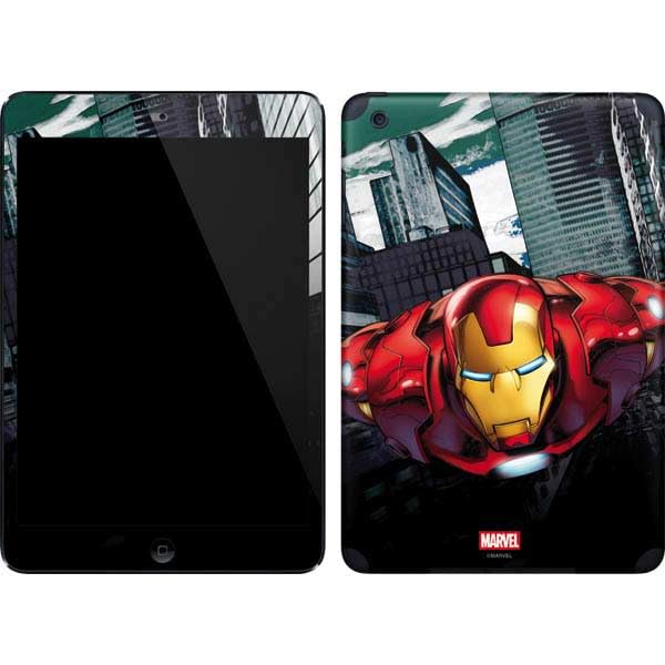Skinit Decal Tablet Skin Compatible with iPad mini (1st & 2nd Gen) - Officially Licensed Marvel Avengers Assemble Iron Man Design