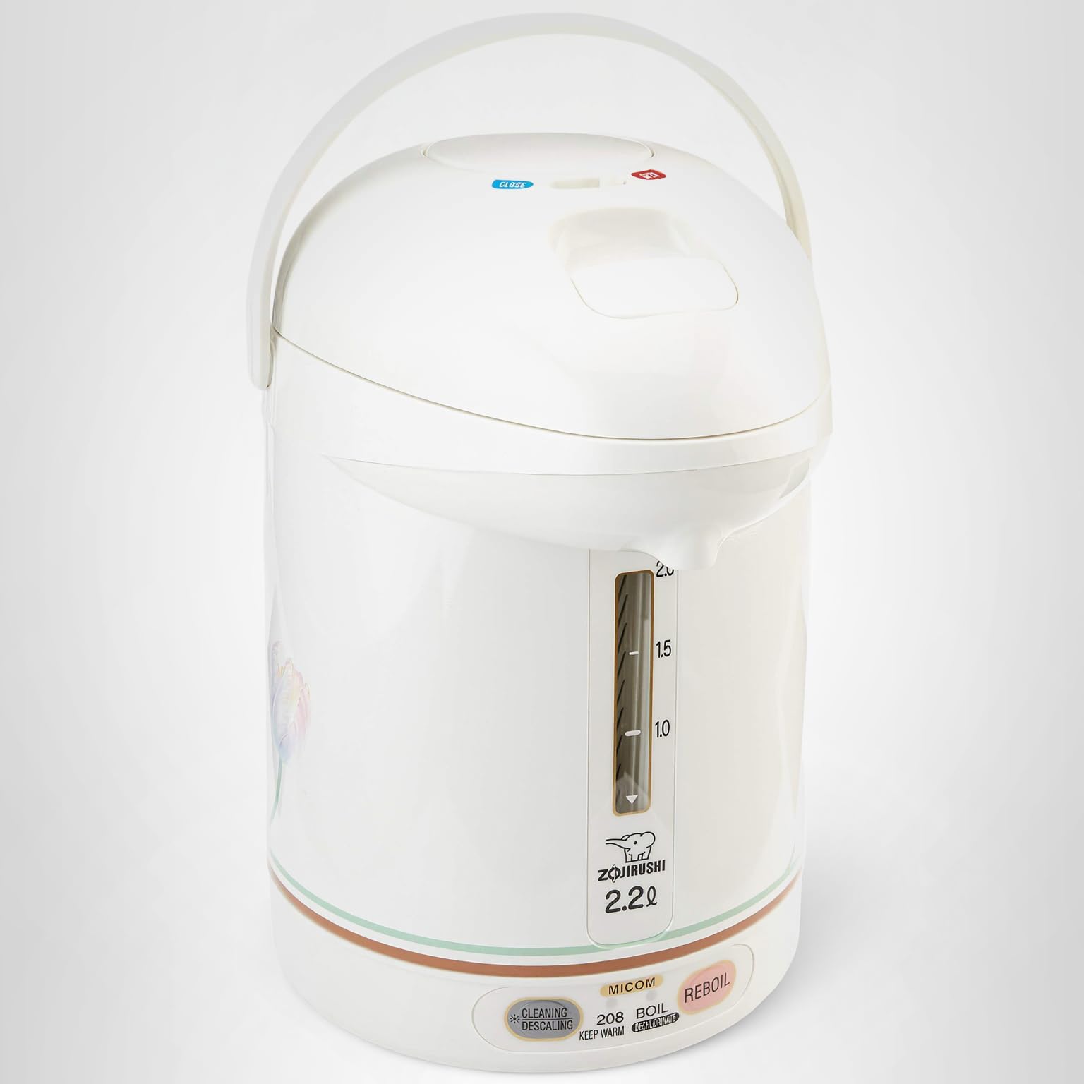 Amazon.com: Zojirushi CW-PZC22FC Micom Super Boiler 2.2L, Floral