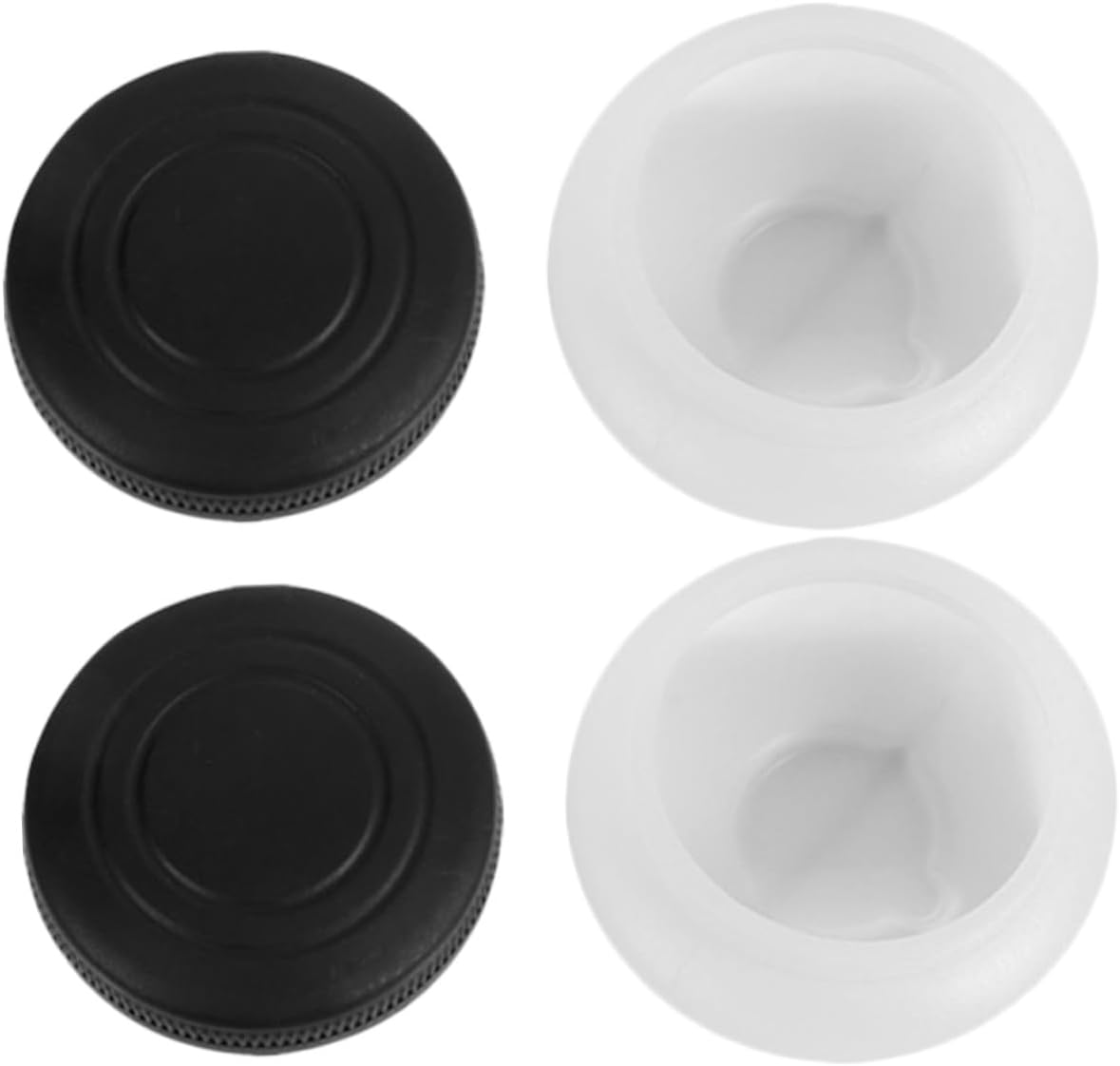 ETHZZLE 2Pcs Reusable Oil Palette Cups with Sealed Lids for Painting Oil and Pigment Mixing Dipper Containers for Watercolor and Solvent Storage Easy-Clean Plastic Paint Cups for Artists