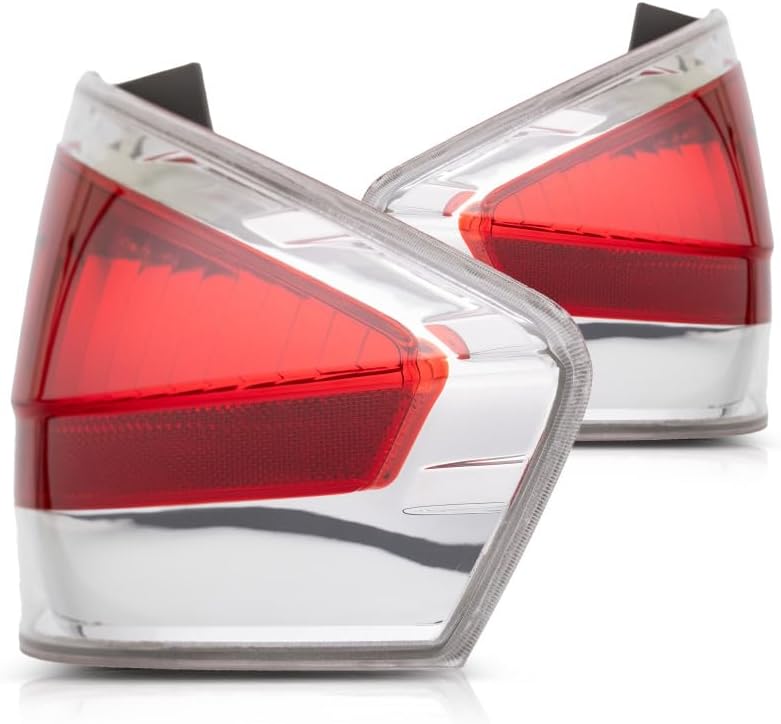 For Ford Focus 2008 Tail Light Driver and Passenger Side | Pair | Replacement For FO2800214, FO2801214 | 8S4Z13405D, 8S4Z13404D