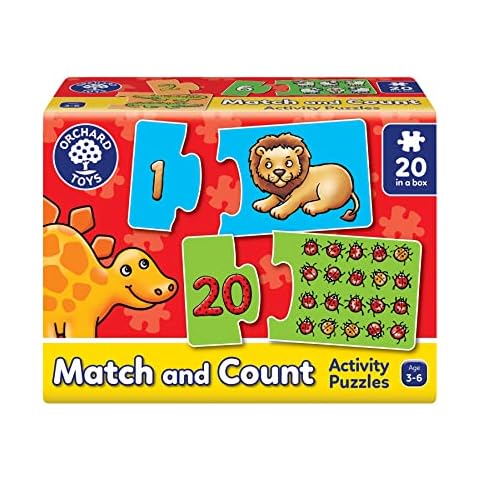 Orchard Toys Match and Count Jigsaws for Kids Cover