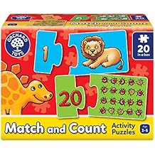 Orchard Toys Match and Count Activity Jigsaw Puzzle, 40 Piece