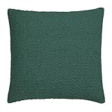 Photo Gallery drift home - hayden - cuscino imbottito in 100% cotone riciclato - 43 x 43 cm in verde Photo Gallery drift home - hayden - cuscino imbottito in 100% cotone riciclato - 43 x 43 cm in verde