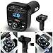 Produktbild Gaddrt Car Kit Freisprecheinrichtung Wireless Bluetooth FM Transmitter LCD MP3-Player USB-Ladegerät