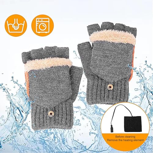 Bonnet écharpe électrique USB pour cyclisme et camping - 5