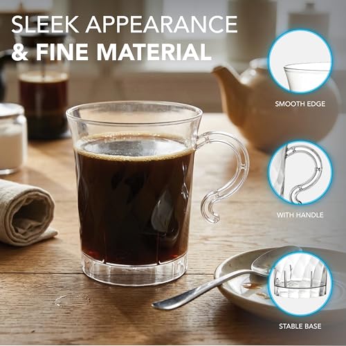 Mugs plásticos transparentes Party Essentials 8 oz x40 miniatura 6