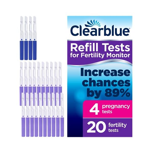 Procter & Gamble Clearblue Advanced Fruchtbarkeit Monitor Tests 20 Fruchtbarkeit Tests und 4 Schwangerschaft Tests