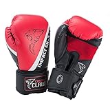 Carbon Claw Impact GX-3 Kunststoff-Sparring-Handschuhe, Farbe: Rot/Schwarz, Gewicht: 473 g