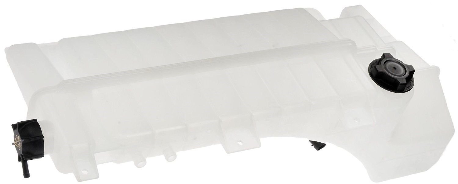 TORQUE 603-5505 Heavy Duty Coolant Tank Reservoir for 2008-2024 Volvo VNL, VNM, VHD & Mack CHU CXU Pinnacle Anthem, Replace OEM 21513975, 21846997, 21513979, 21846995 [Caps & Sensor Included](TR051)