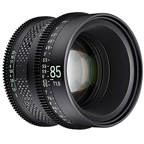 ROKINON XEEN CF 85 mm T1.5 Pro Cinema Objektiv mit Kohlefaser-Konstruktion & Leuchtmarkierungen für ARRI PL Mount – Bild 4