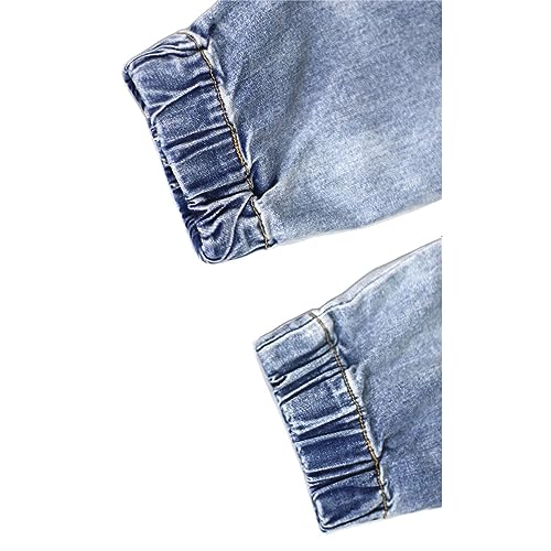 Jean Jogging Slim Fit Casual - Pantalon Décontracté pour le Quotidien - 7