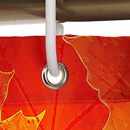 Rideau de douche en polyester de qualité supérieure aux finitions soignées
