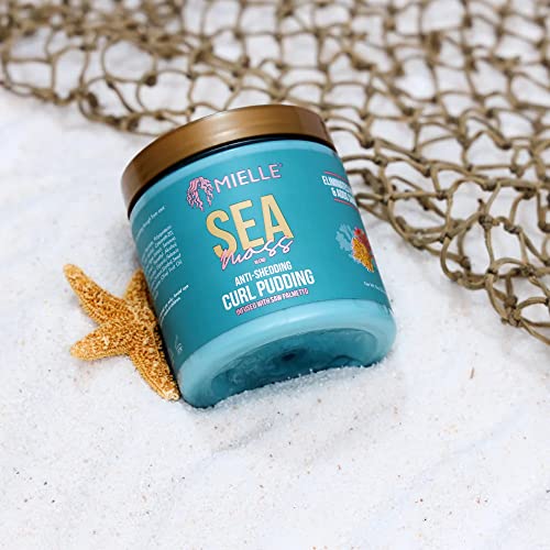 Mielle/Sea Moss/Anti-Shedding Curl Pudding 8oz / (Pack of 1), 235 ml (Pack of 1) - Image 4