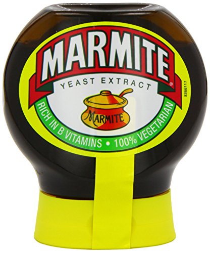 Marmite Yeast Extract Squeezy, 200-Gram Jars (Pack of 6)