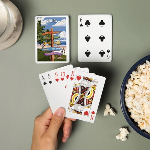 Lantern Press Florida, 52 Naipes Póker para Adultos miniatura 2
