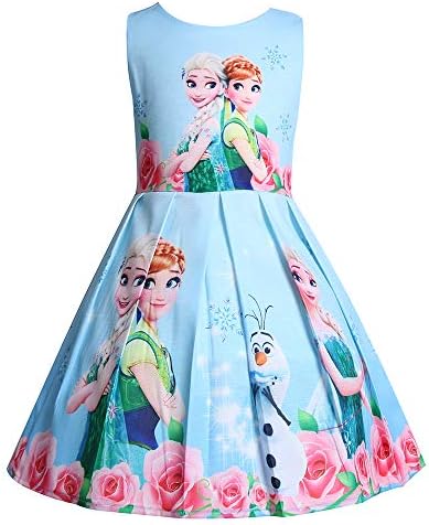 Princess Costume Dresses Little Girls Cosplay Dress up