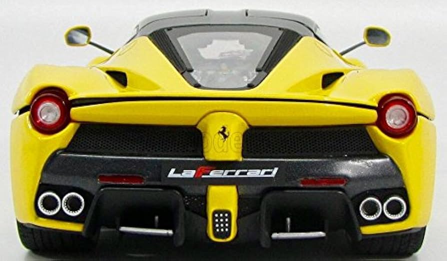 LaFerrari イエロー 1/18スケールモデル 1/18 Ferrari LaFerrari 2013 (Yellow) Model Car by BBR Model
