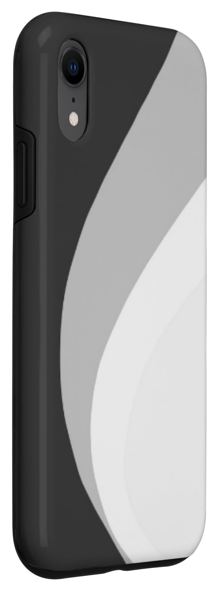 iPhone - あきひろ Amazon.com: iPhone XR Simple Grey Ash Monochromatic Pattern